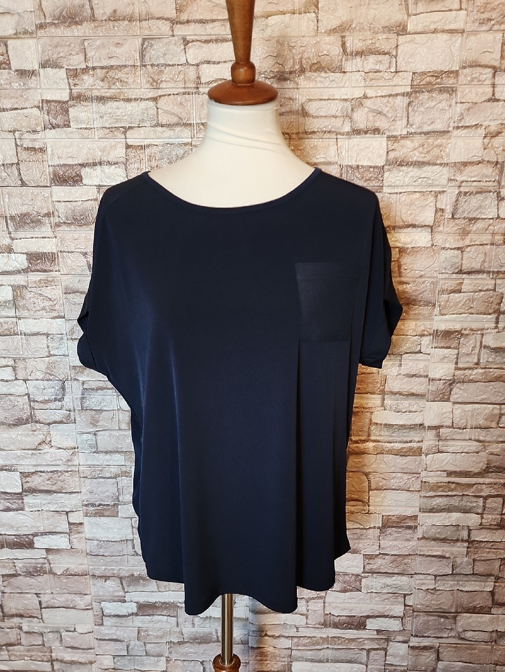 Calvin Klein Dark Blue Blouse